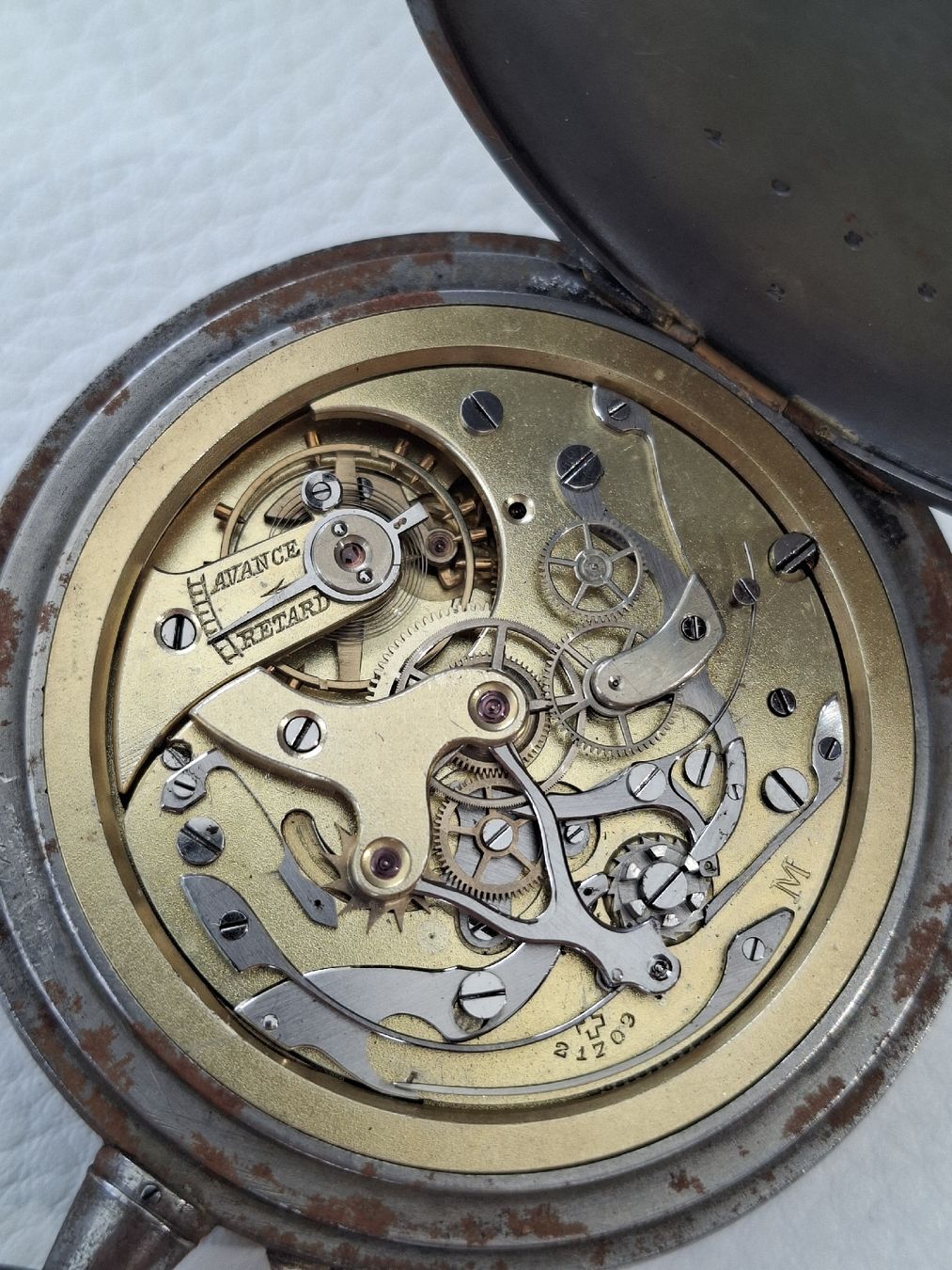 Orologi: Montre à gousset chronographe "Le Chauffeur" – Usato da Sierre venduto da Bestdeal21 3