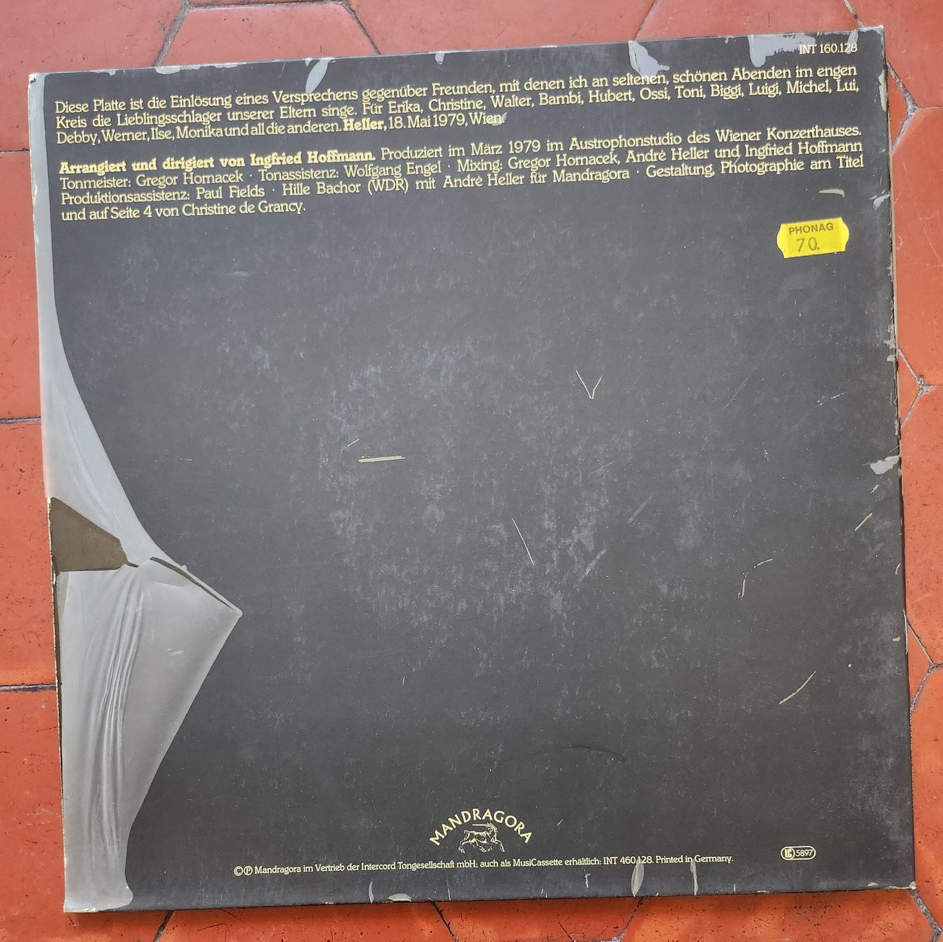 Dischi in vinile: André Heller 4 LPs inkl. Doppel-LP Bei lebendigem Leib – Usato da Zürich venduto da BAENZERINO 7