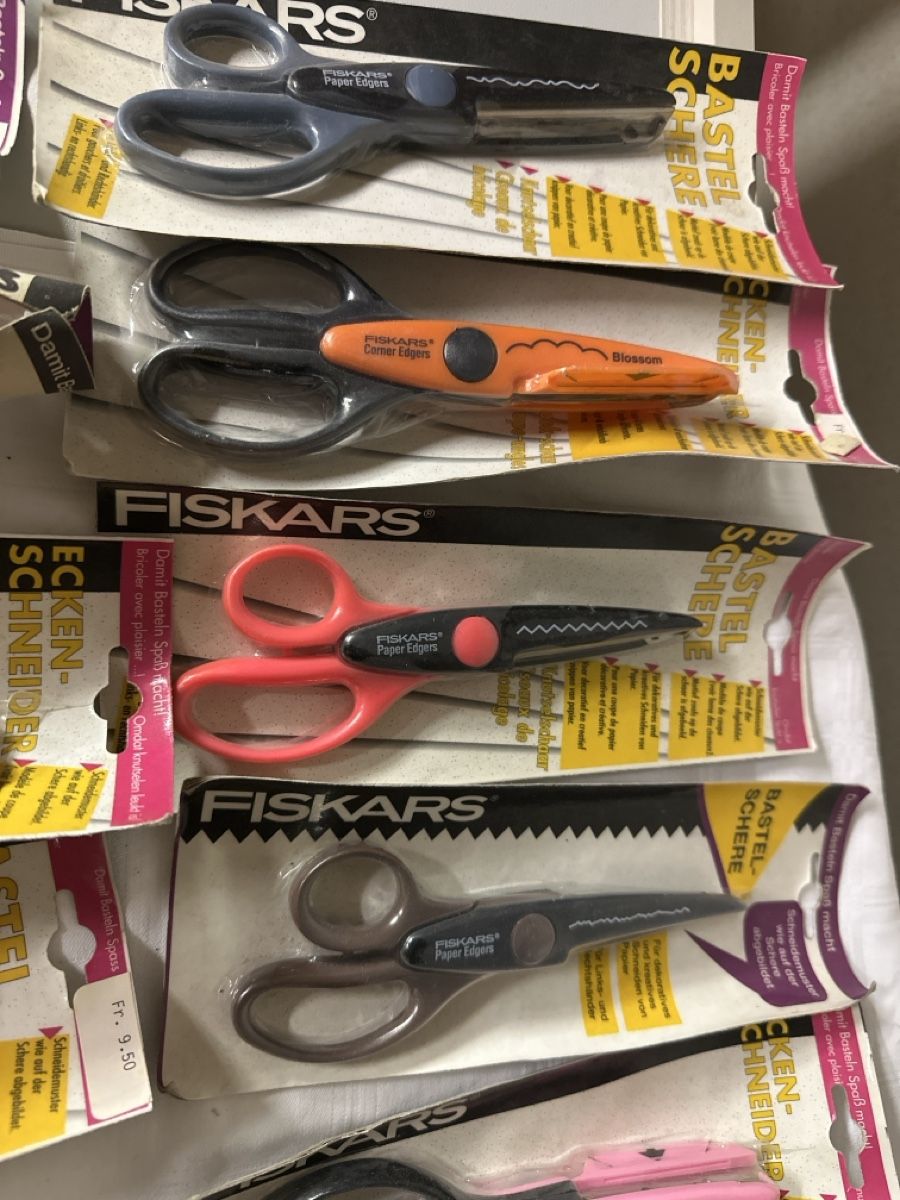 Kit bricolage: Bastelschere 16 stk Neu Preis alles zusammen – Nuovo e nell'imballaggio originale da Sevelen venduto da Stopglobal. 4