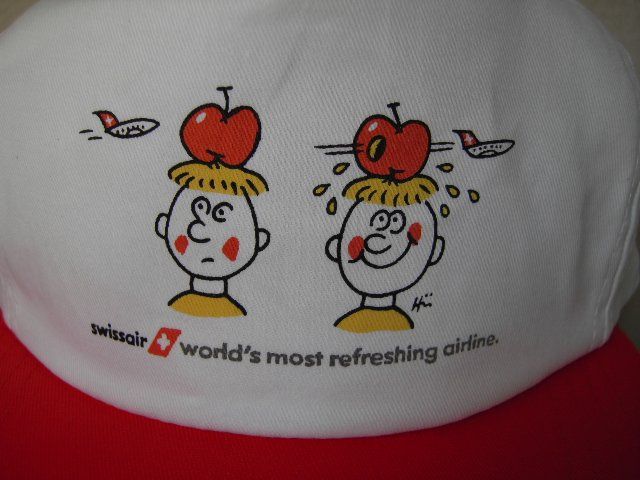 Sonstige Kleidung & Accessoires: Swissair Cap mit Bild – Neu und originalverpackt aus Neuhausen a/Rhf von phantong 1