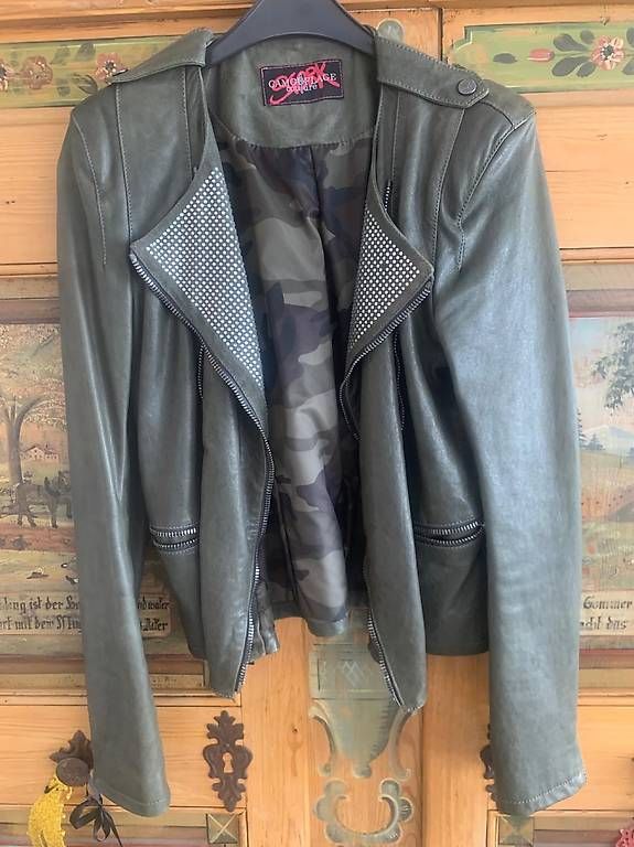 Jacken: Lederjacke von Camouflage couture stork – Gebraucht aus Locarno von Businesstrading 1