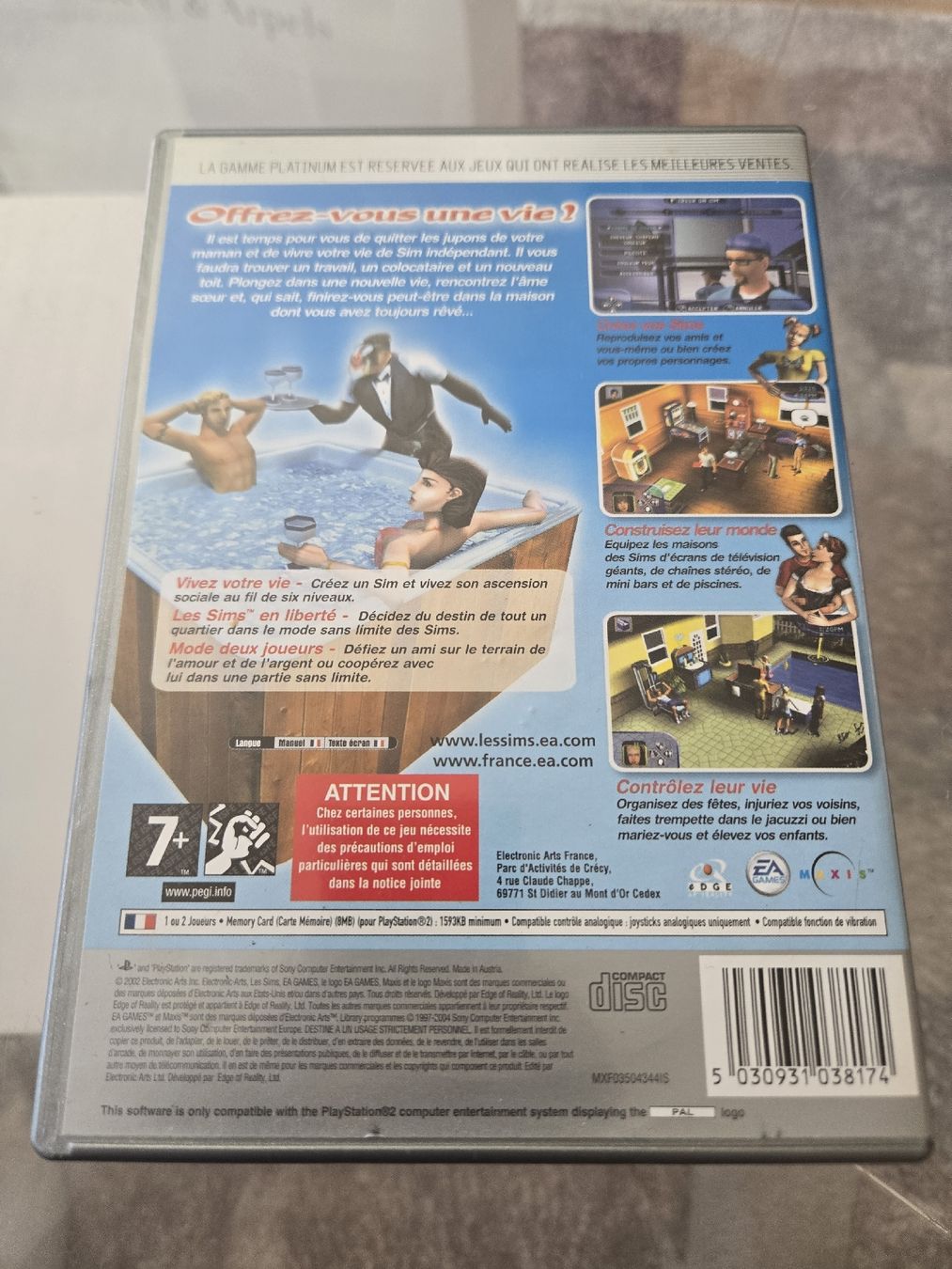 Giochi: Les Sims PS2 – Usato da Bussigny venduto da Kfdlt 1
