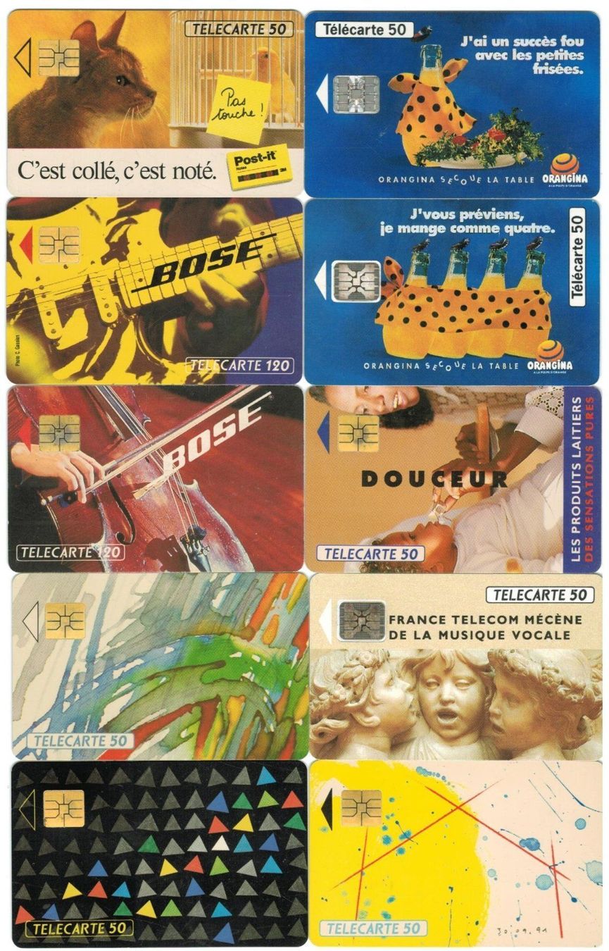 Telefon- & Taxkarten: 10 Telefonkarten Frankreich – Gebraucht aus Zürich von Tolima194