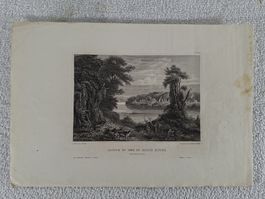 antiker Stich, Amerika, Minnesota
