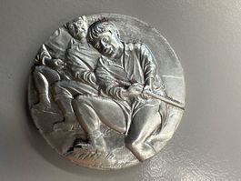 Medaille Silber 999 20,6g Sport Nostalgie