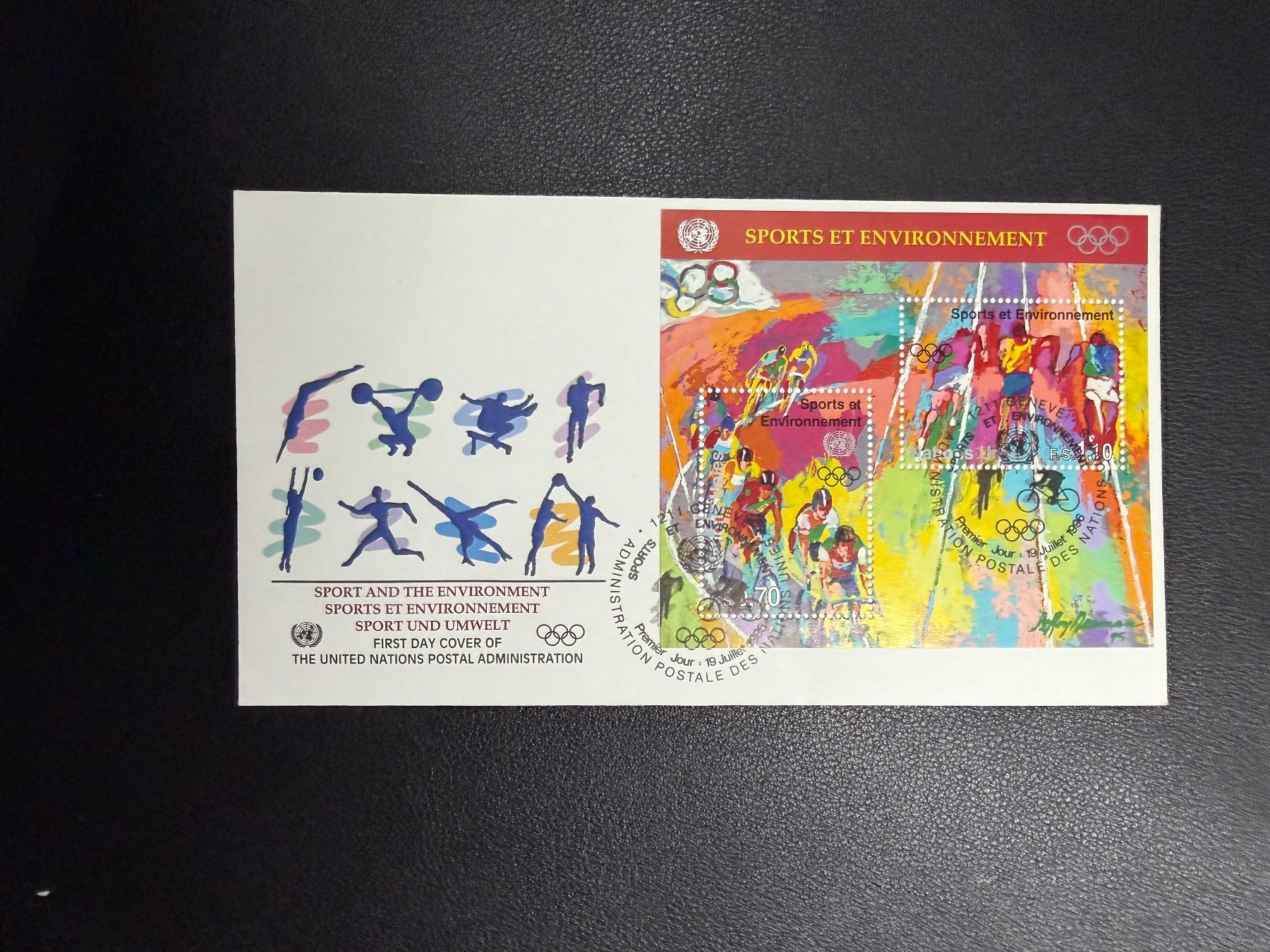 Tutti i francobolli: UNO Genf FDC 1996 – Usato da oberrüti venduto da jeanmei