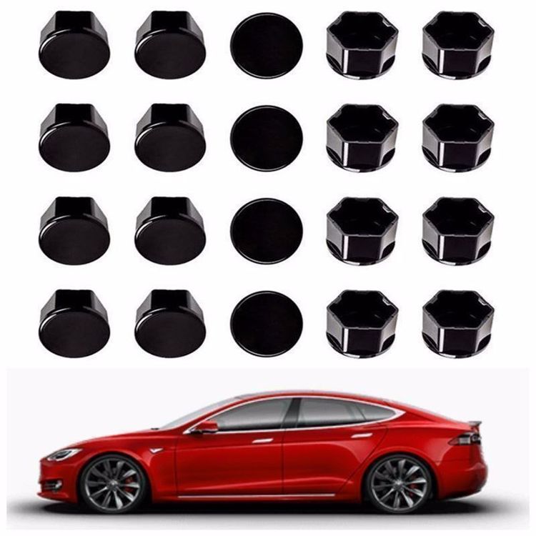 Tesla Model 3 Rad-Mutter-Abdeckungen