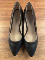 Roberto Santi Leder Pumps, Schwarz, Gr. 39, Top Zustand!