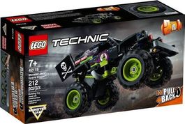 Lego Technic 42118 Monster Jam Grave Digger 2in1 Pull back