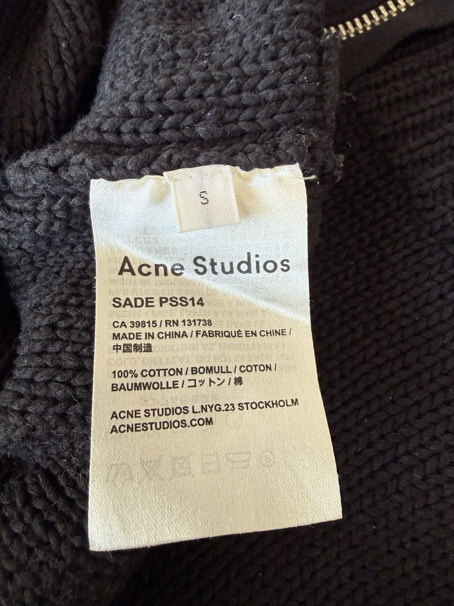 Acne Studios Pullover & Sweatshirts: Original Acne Studios Oversized Pulli Baumwolle, S – Neu (gemäss Beschreibung) aus Uetikon am See von LDmarket 5