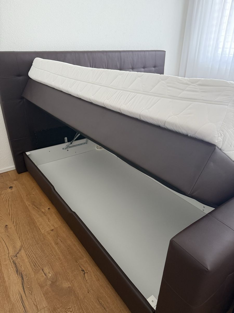 Betten: Boxspringbett 200x200 cm – Gebraucht aus Oberentfelden von rma_mmg2 2
