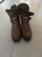 Echtleder Stiefelette