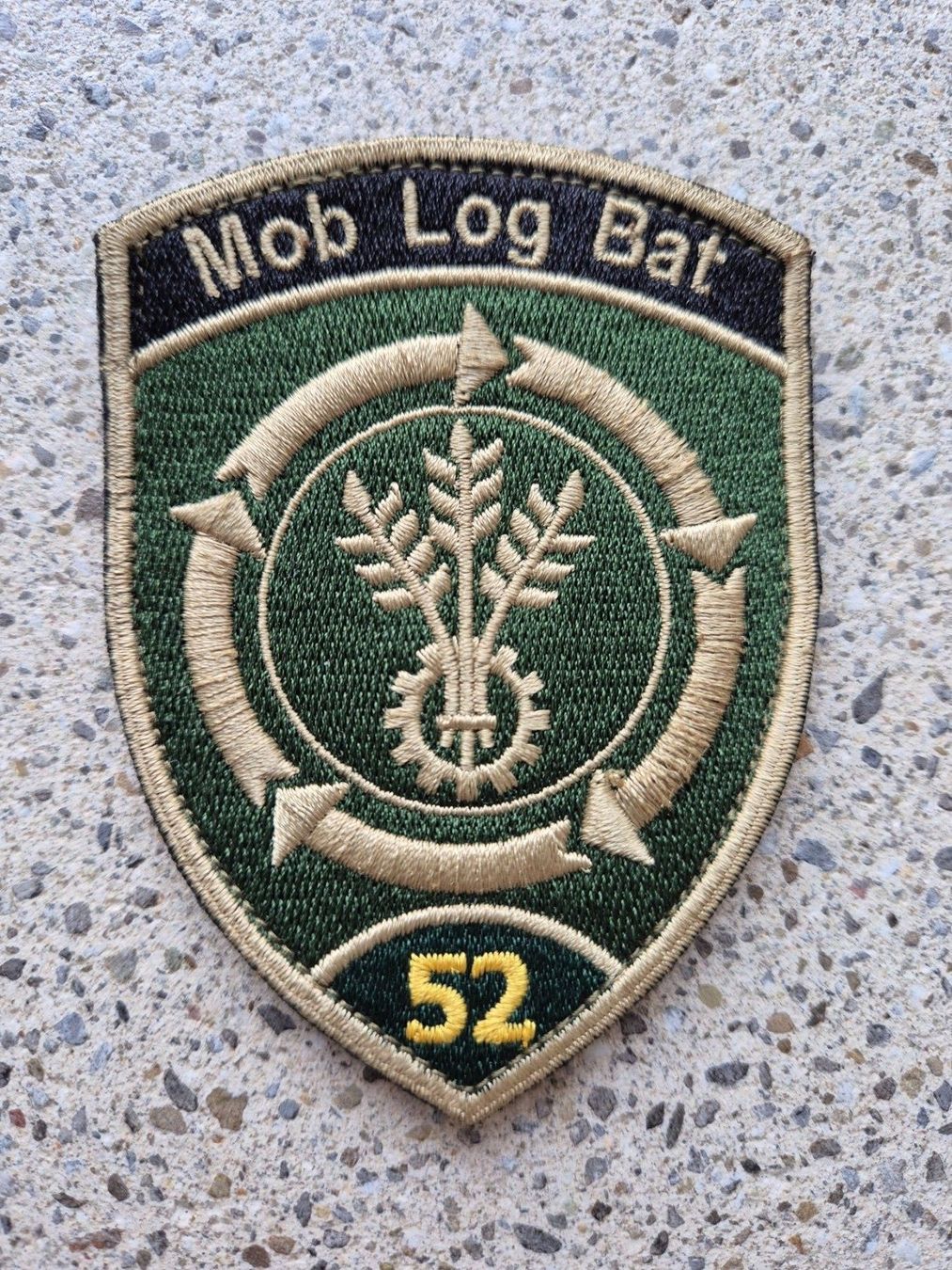 Schweizer Armee Placchette & Badge: *** Badge Mob Log Bat 52 mit klett *** – Nuovo (secondo la descrizione) da Riedholz venduto da fr_sIruP