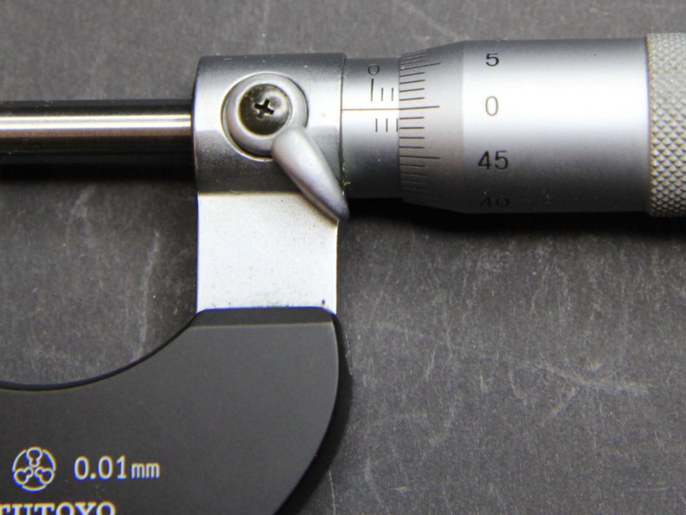 Mitutoyo Misurare: Mitutoyo Mikrometer 0-25mm in Box – Usato da Hölstein venduto da Kraftpaket 3