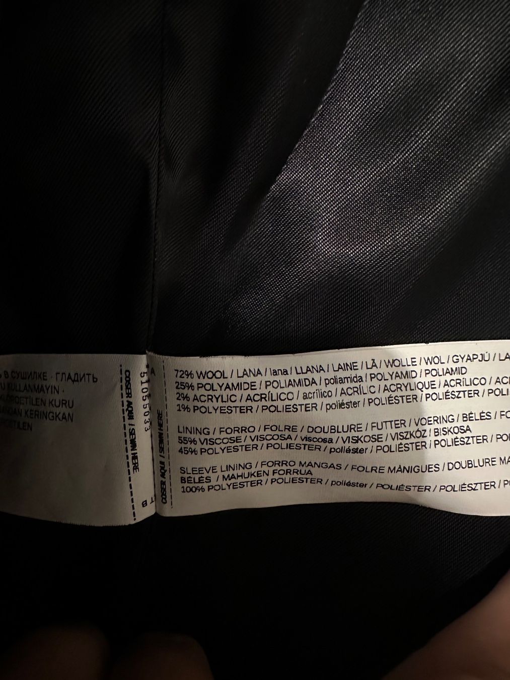 Mango Completi & Tailleur: Mango Blazer aus Wolle in terracotta – Usato da Zürich venduto da fisch0 3