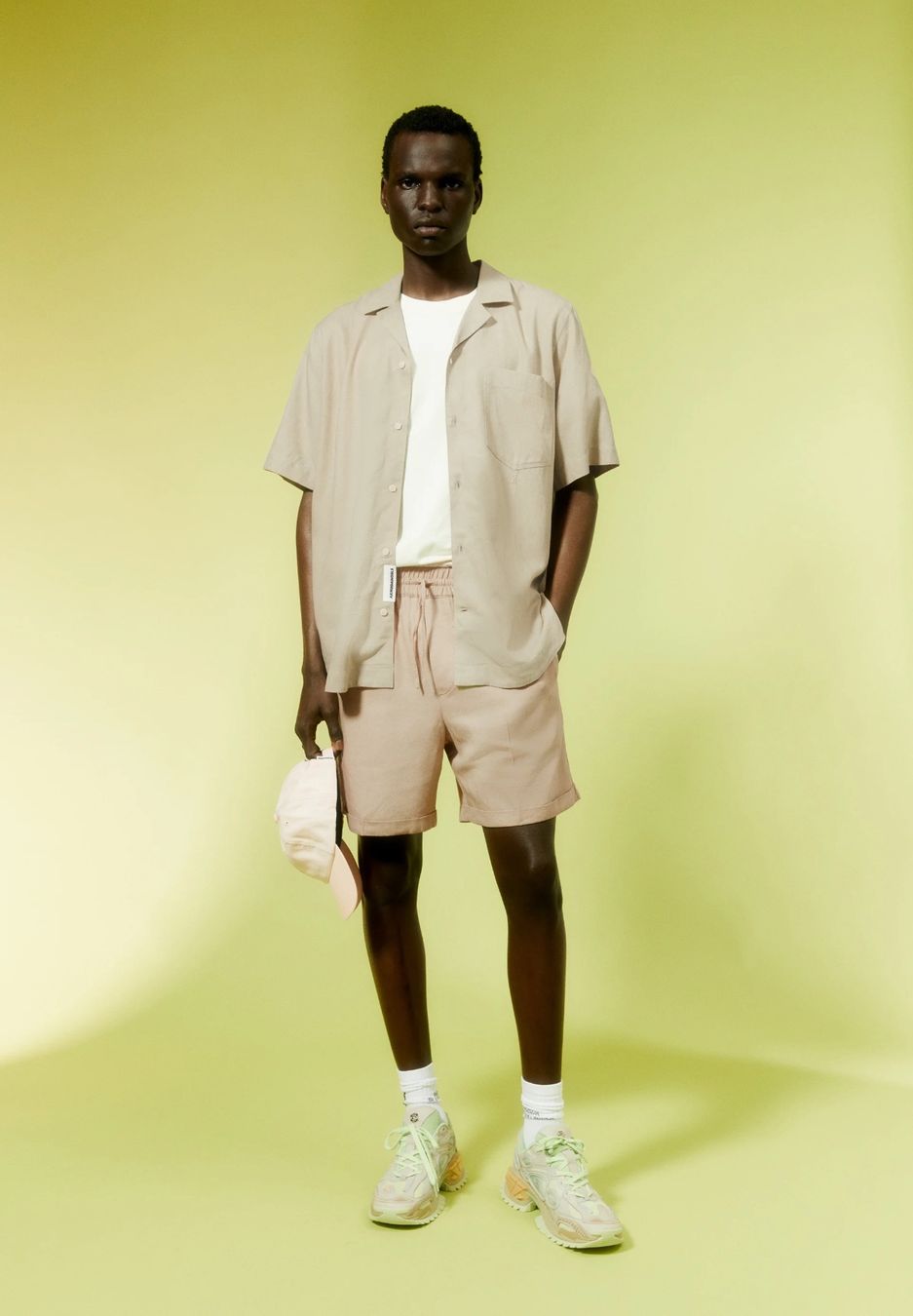 Armedangels Pantaloni: ARMEDANGELS JAACQUE - Shorts - sand stone, Grösse 32 – Nuovo (secondo la descrizione) da Zürich venduto da sppeidkryo 2