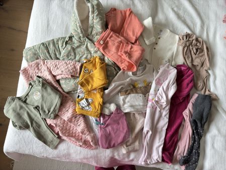 Babykleidungspaket Winter Mädchen Grösse 74 (6-12 Monate)