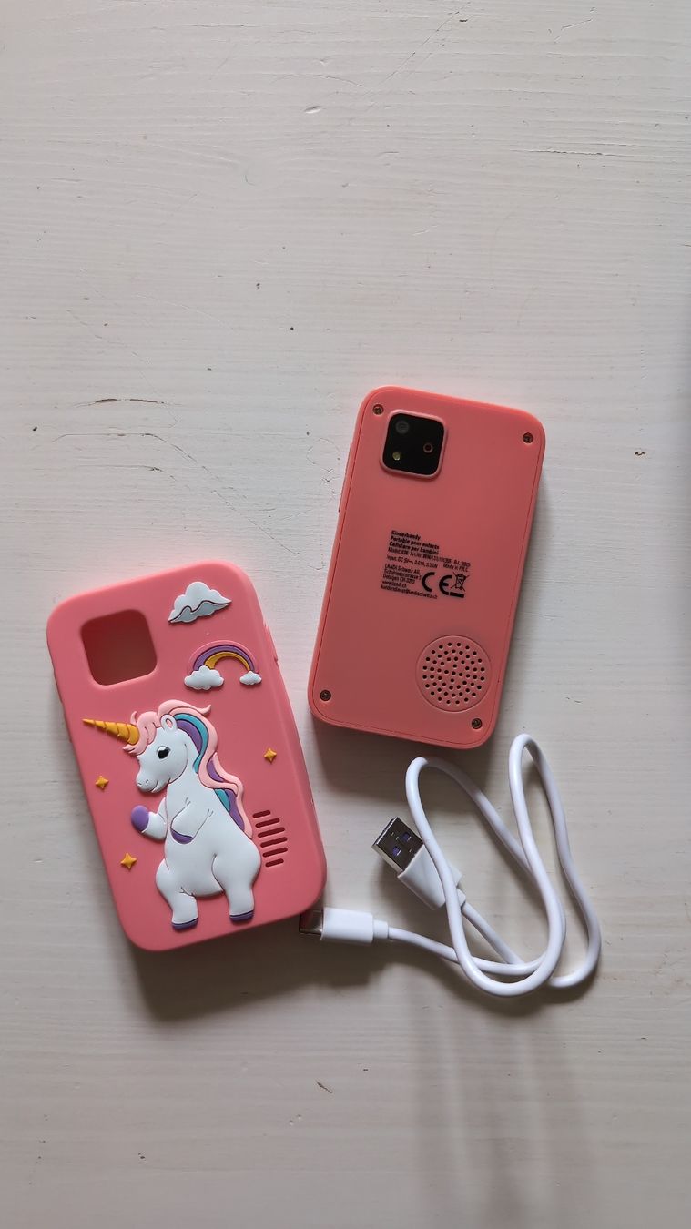 Telefoni cellulari / Smartphones: Kinder Smartphone rosa mit Hülle und Ladekabel – Nuovo (secondo la descrizione) da Büren an der Aare venduto da des_lry7 2