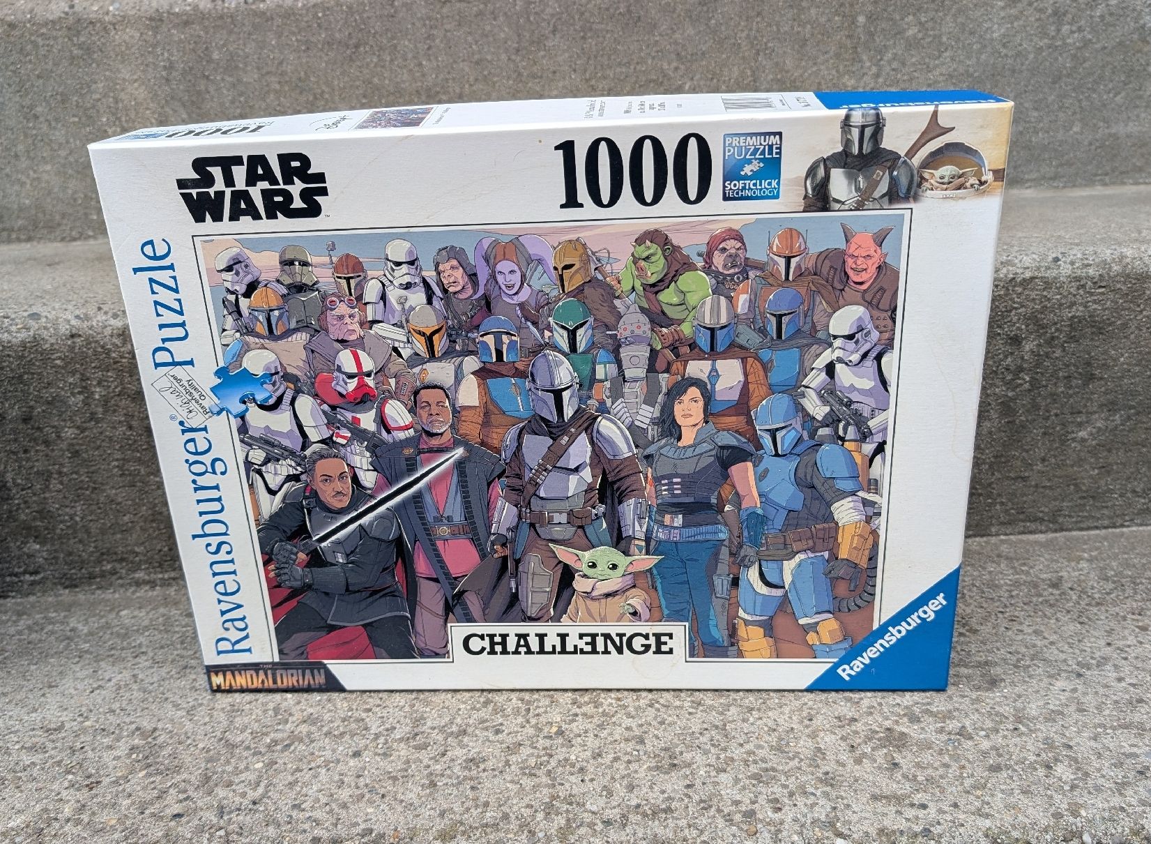Ravensburger Puzzle: Ravensburger Star Wars Mandalorian 1000 Teile Puzzle – Usato da Flumenthal venduto da frfi