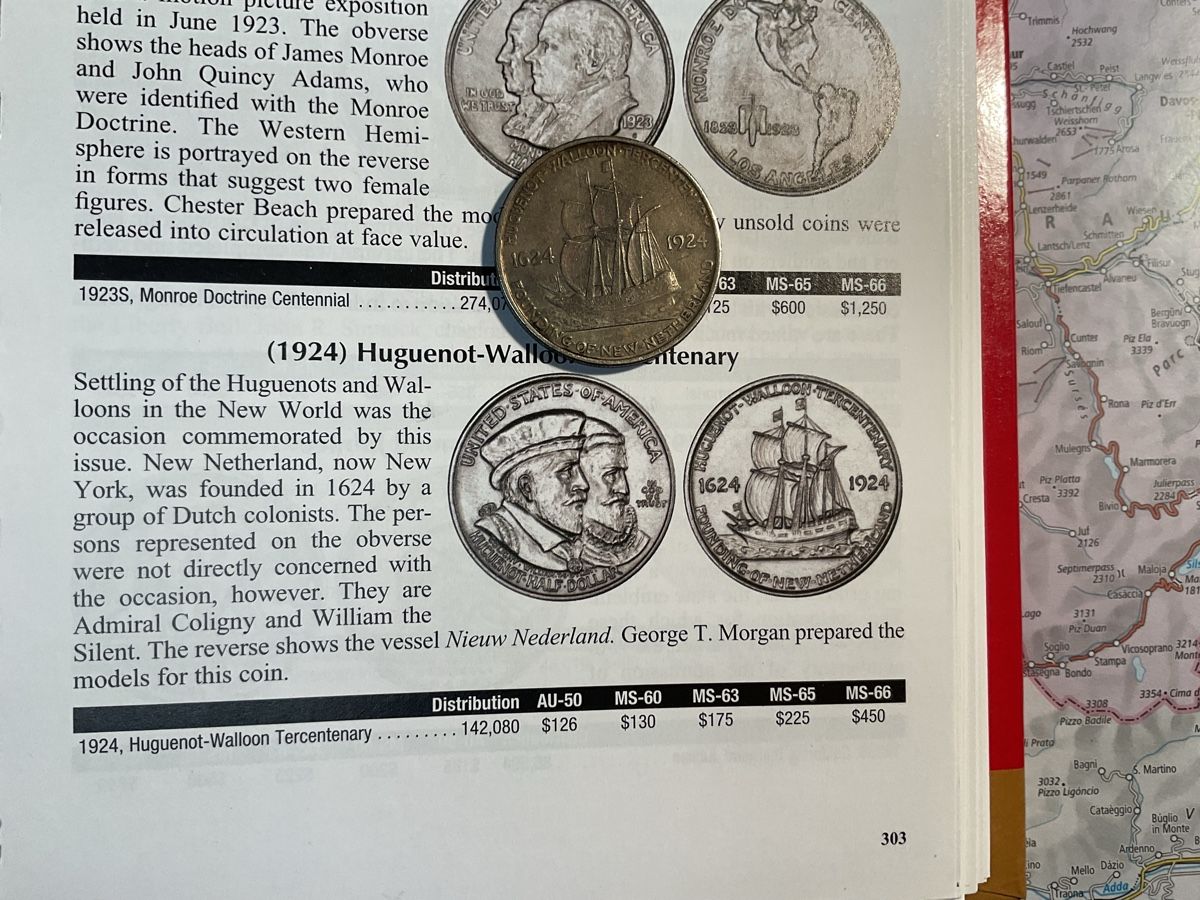 Alle Münzen: USA  Halber Dollar 1924 – Gebraucht aus Ursenbach von tho_8s6p