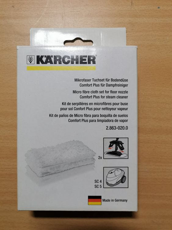 5 Bodentücher Für Kärcher Dampfreiniger - Baumwolle Mikrofaser Tuchset