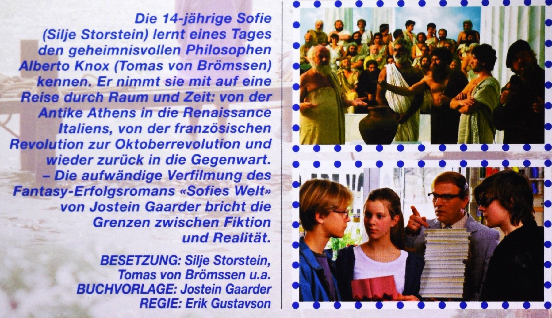 Tous les DVDs: SOFIES WELT - EINE REISE DURCH RAUM UND ZEIT – Neuf (Voir description) à Luzern par pir_dw6t 2