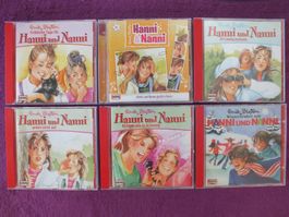 6 - Hanni und Nanni - Hörspiel - CD´s