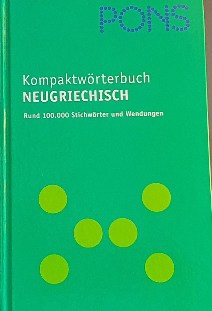 Bücher: Pons Kompaktwörterbuch Neugriechisch – Gebraucht aus Dübendorf von Povo