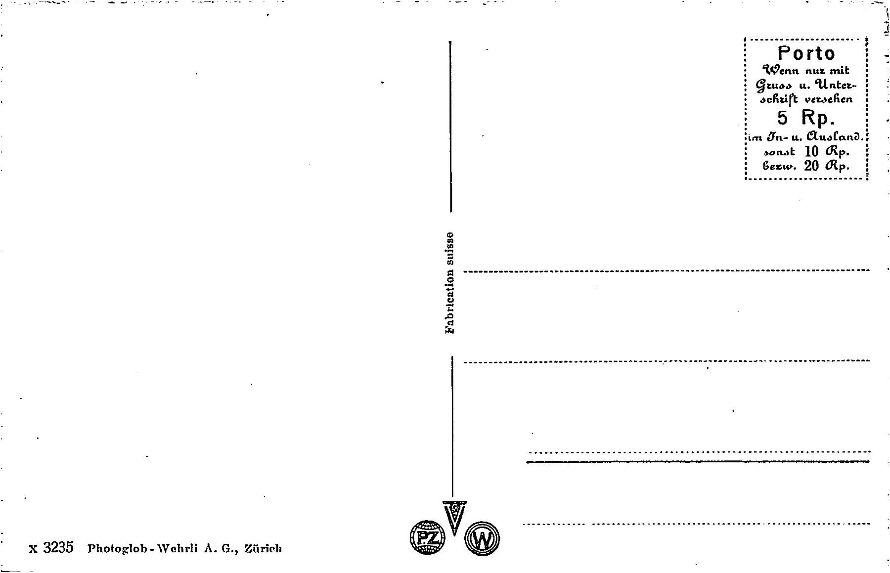 Cartoline postali: 2x Chur – Usato da Ottikon b.Kemptth. venduto da Neptun1974 1
