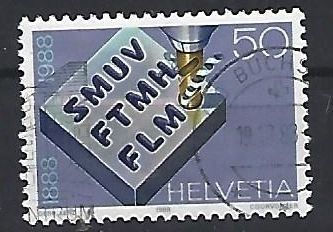 Tous les timbres: 1988 - 100 Jahre SMUV – D'occasion à Schaffhausen par poststamp