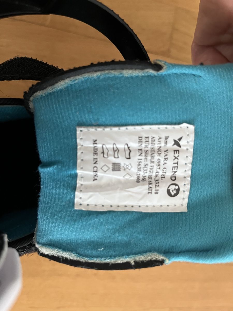 Pattini da ghiaccio: Schlittschuh Extend Gr 33-36 – Usato da Uster venduto da DK23_Zurich 3