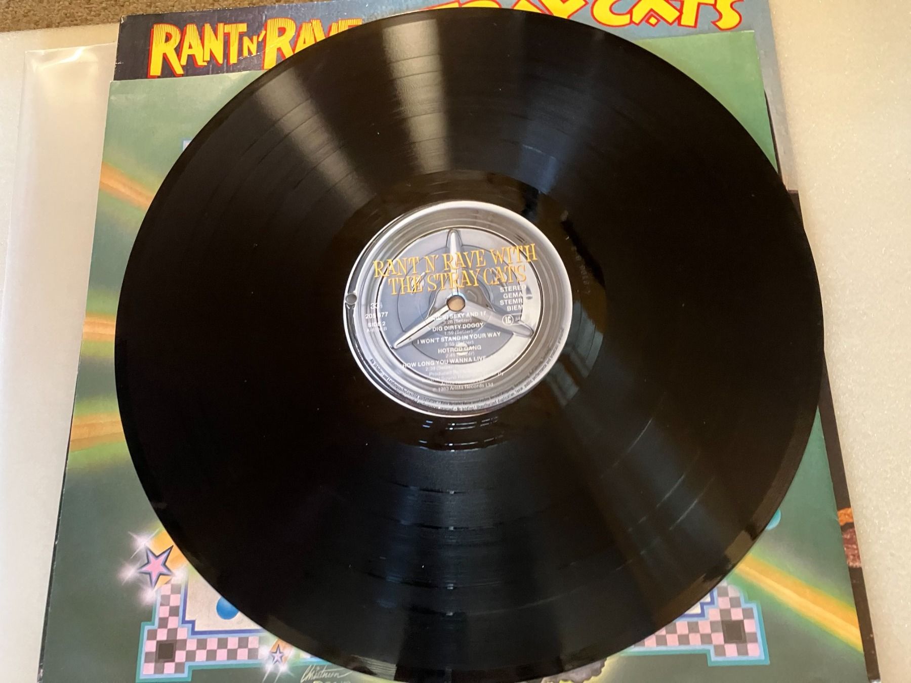 Dischi in vinile: Stray Cats – Usato da Aarwangen venduto da Jukebox3 8