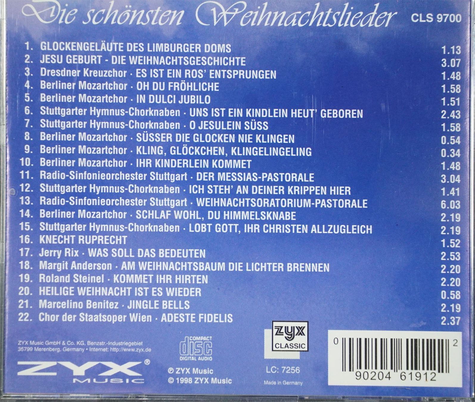 CDs: 5 CDs mit Weihnachtsklassiker – D'occasion à Meggen par Brockitare 5