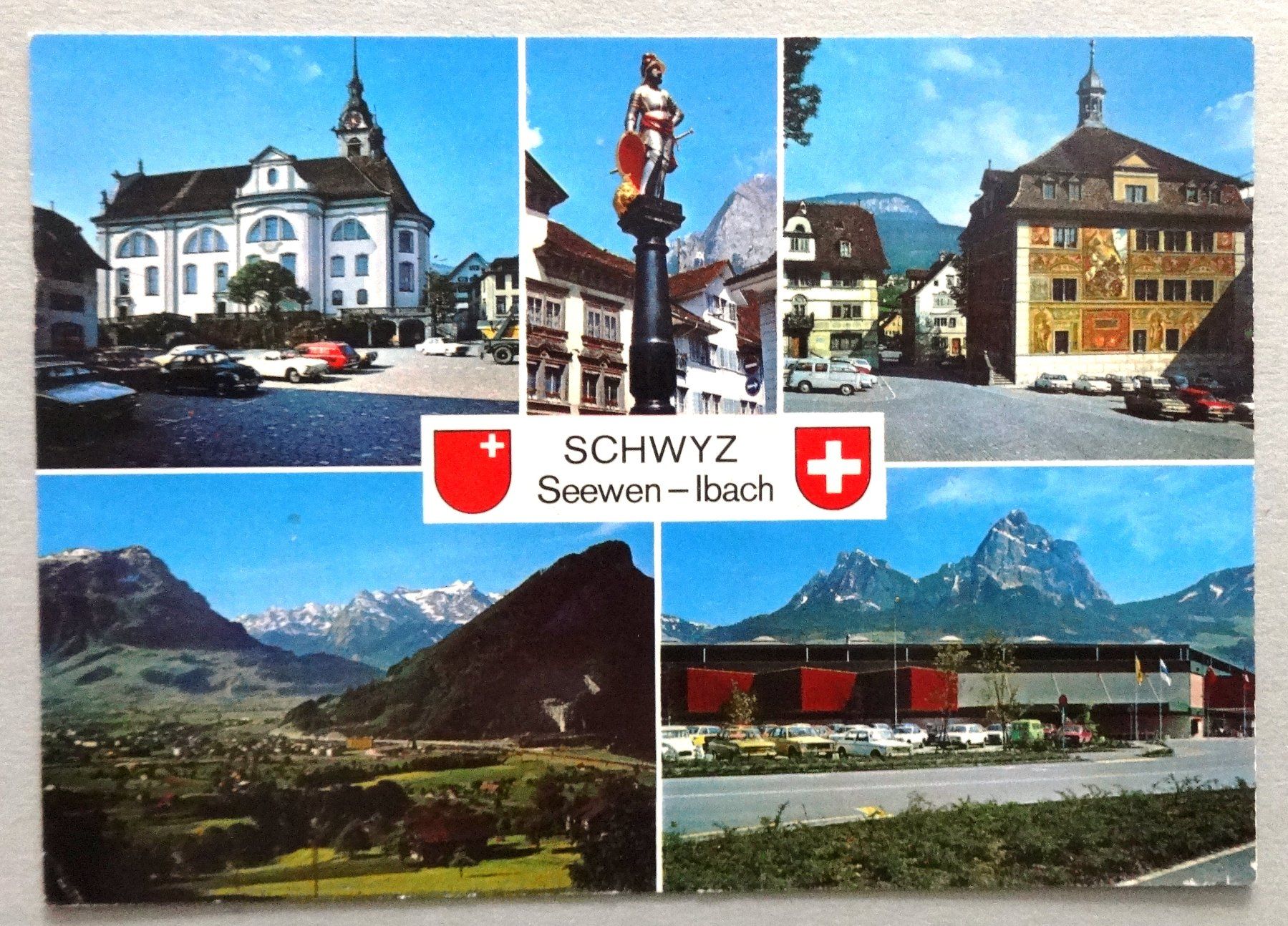 Cartes postales: Schwyz / Seewen-Ibach – Défectueux à Fétigny par Billy2miny
