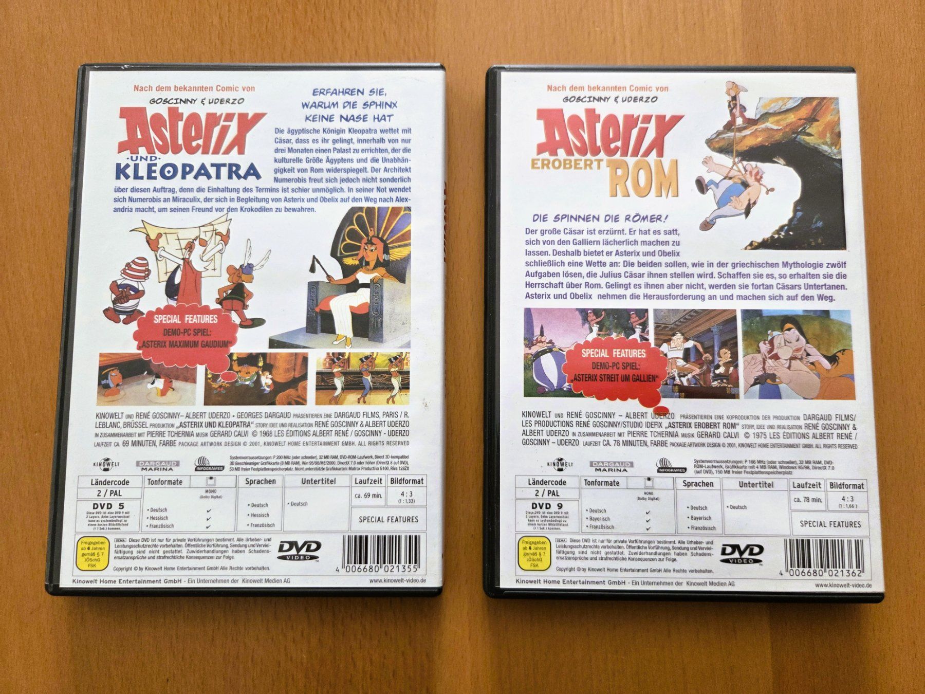 Alle DVDs: 2x DVD - ASTERIX – Gebraucht aus Brüttisellen von Nighttrain 2