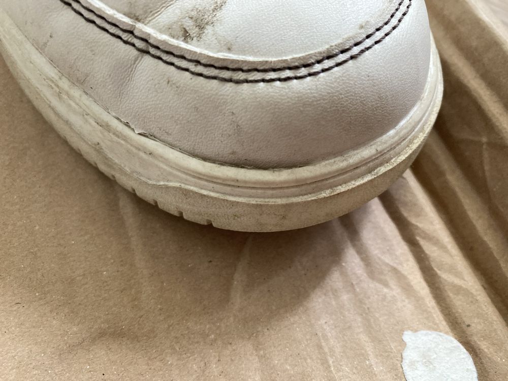 Chaussures hommes: Ab 3.- ALDI schuhe Unisex weiss Grösse 42/43 – D'occasion à Cureglia par VintageCoinCollect91 6