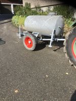 Fahrbarer Wassertank,verzinkt, Chromstahltrog 650 l, Fr.600
