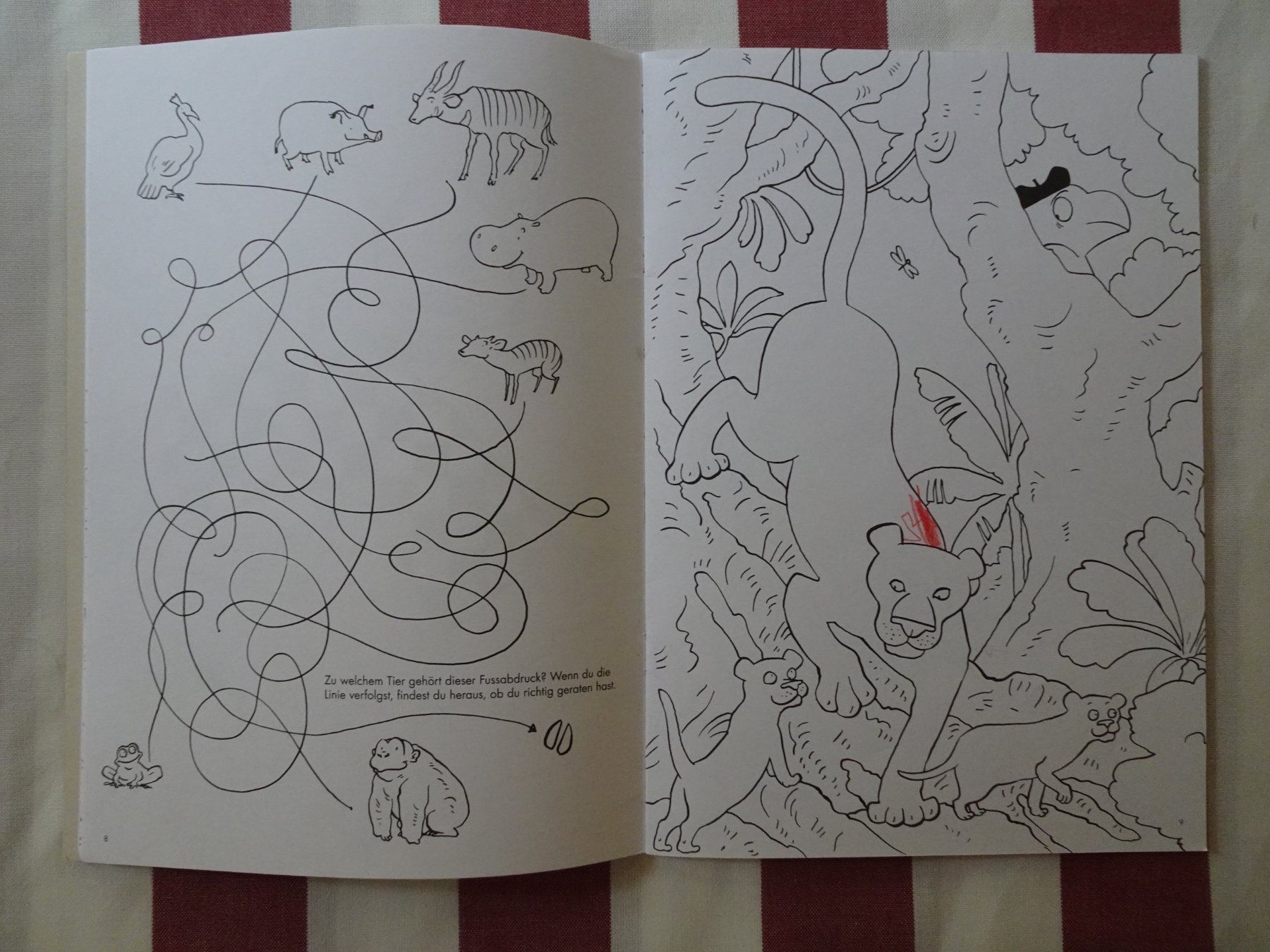 Fumetti: Globi im Regenwald - Malbuch - G1267 – Usato da Küssnacht am Rigi venduto da Globi-Love 2