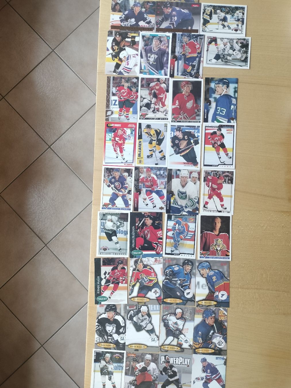 NHL Carte collezionabili: alte Eishockey NHL Spieler Karten – Usato da Schwanden Sigrisw venduto da cadieux71