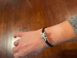 Bracelet papillon Argent 925 / Silberarmband Schmetterlinge