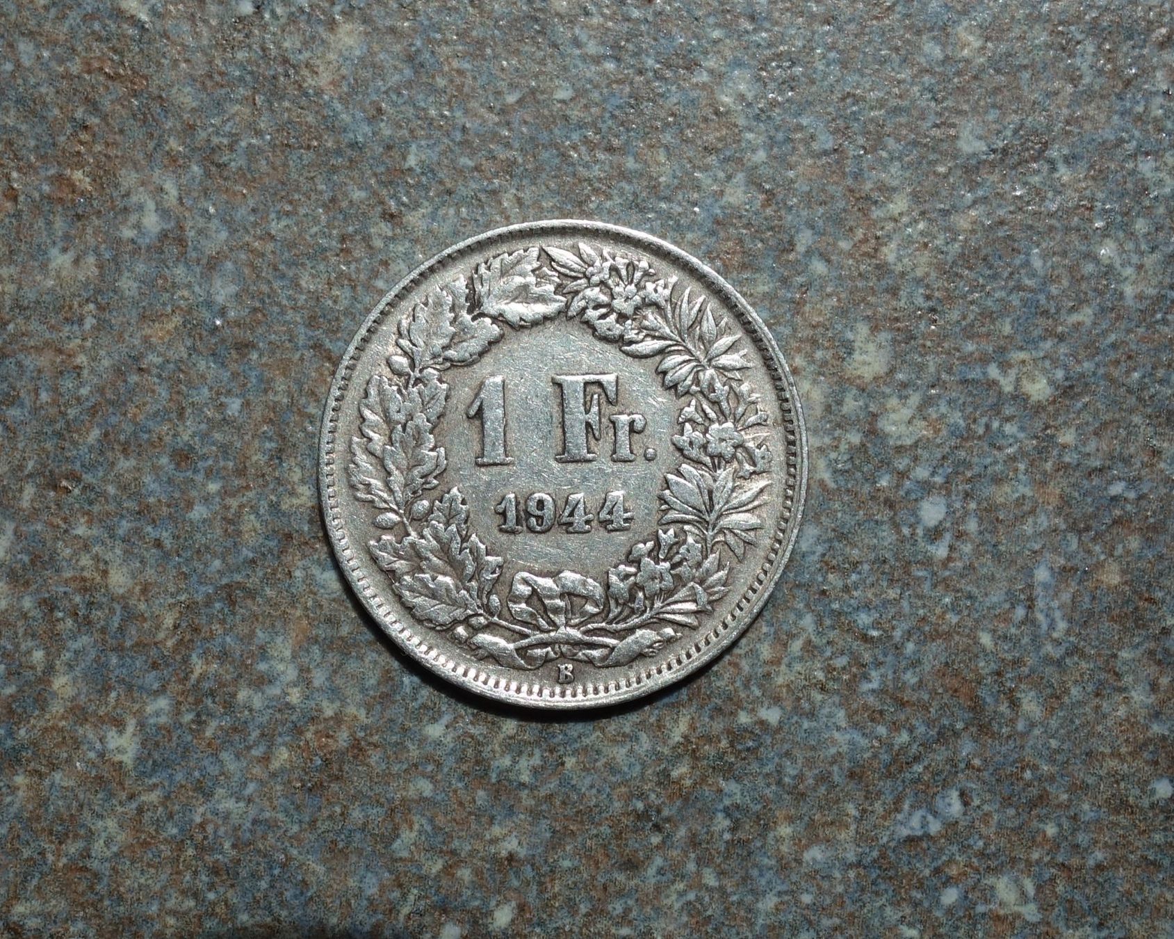 Tutti le monete: 1 Franken Silber 1944 – Usato da Stein am Rhein venduto da Laffoni