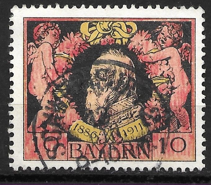 Tutti i francobolli: Bayern 1911: Regierungsjubiläum – Usato da Zürich venduto da Rainstamps