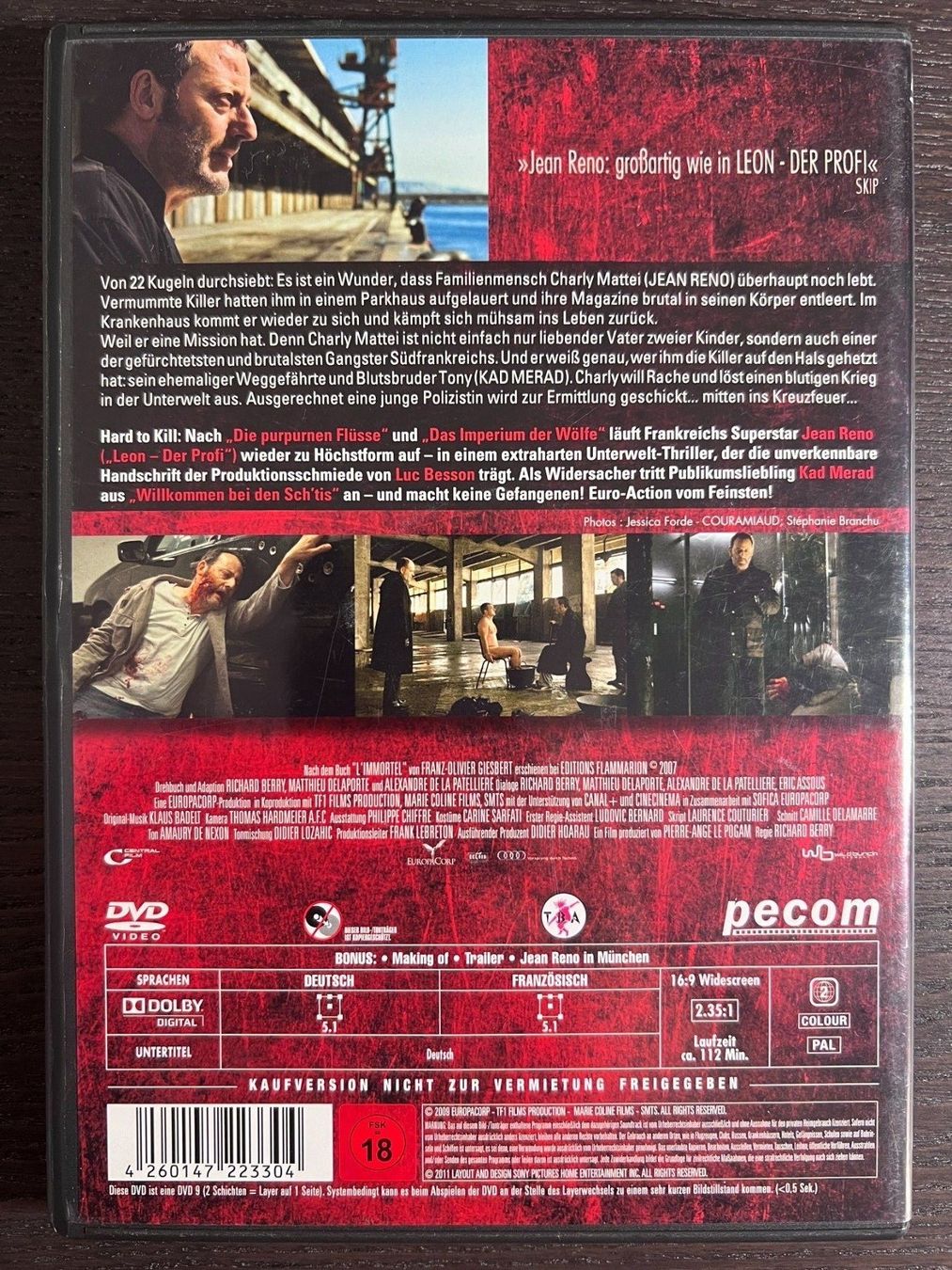 Tous les DVDs: 22 Bullets – D'occasion à Zürich par FilmFreunde 1