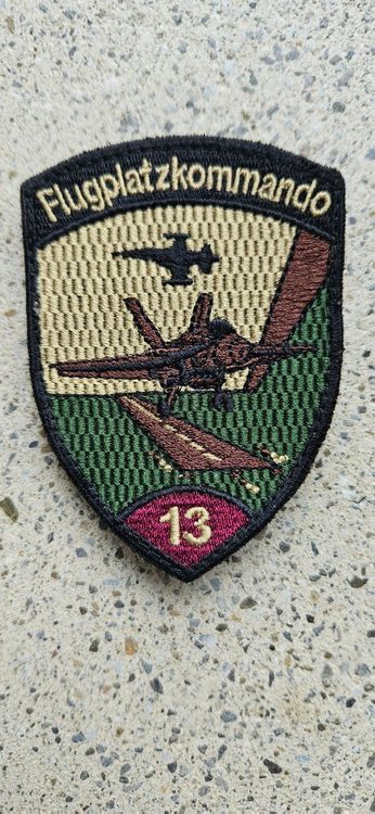 Badge Luftwaffe Flugplatzkommando13 Mit Klett *** | Kaufen Auf Ricardo