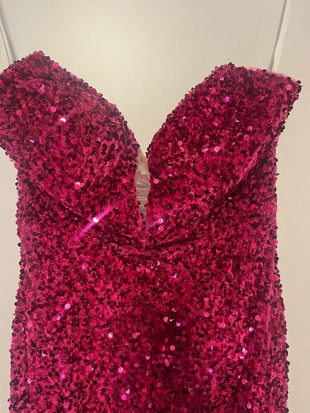 Vestiti: Abendkleid Fuchsia - Grösse S/M – Nuovo (secondo la descrizione) da Davos Glaris venduto da tmf_2fmh