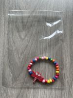 Holzarmband mit Libelle, bunt, neu, Kinderschmuck 