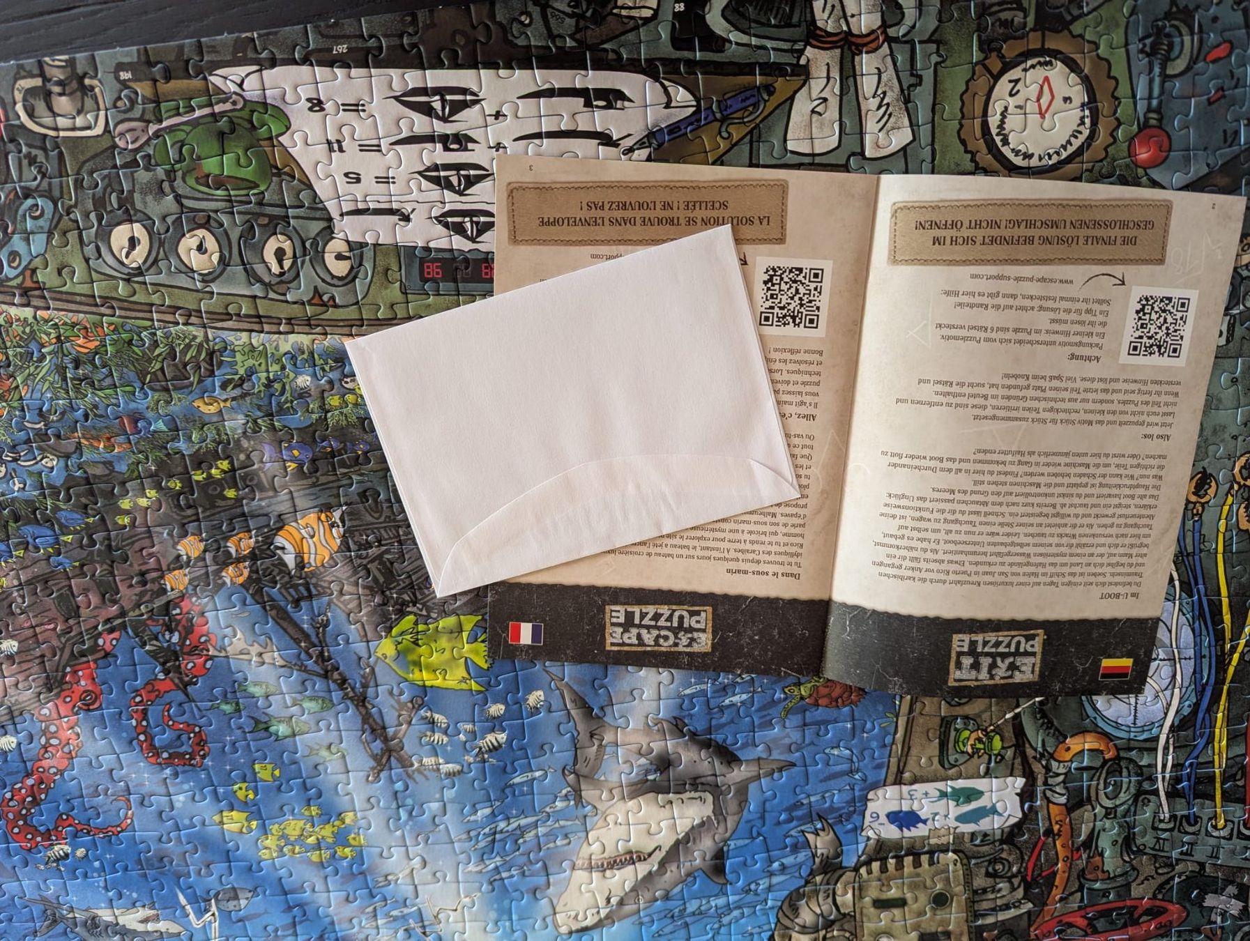 Ravensburger Puzzle: Ravensburger Escape Puzzle U-Boot - Couvert ungeöffnet! – Nuovo (secondo la descrizione) da Maseltrangen venduto da Simbi73 2