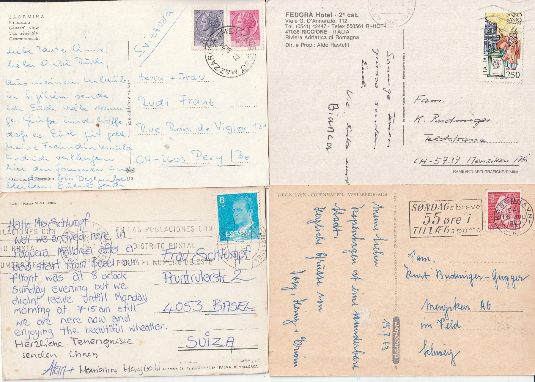 Cartes postales: 20 Karten Weltweit – D'occasion à Lumbrein par made02 7