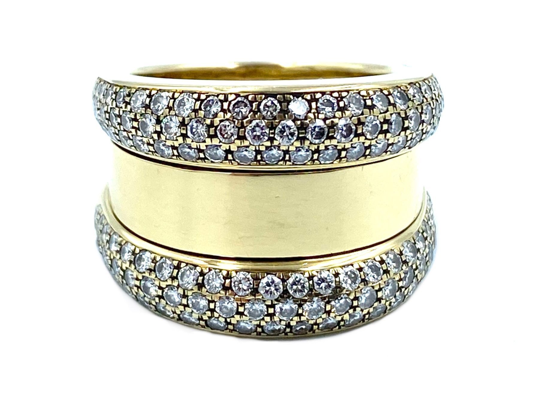 Chopard Anelli: Chopard. Bague La Strada or jaune et diamants – Usato da Renens VD venduto da Diademe.sarl 4