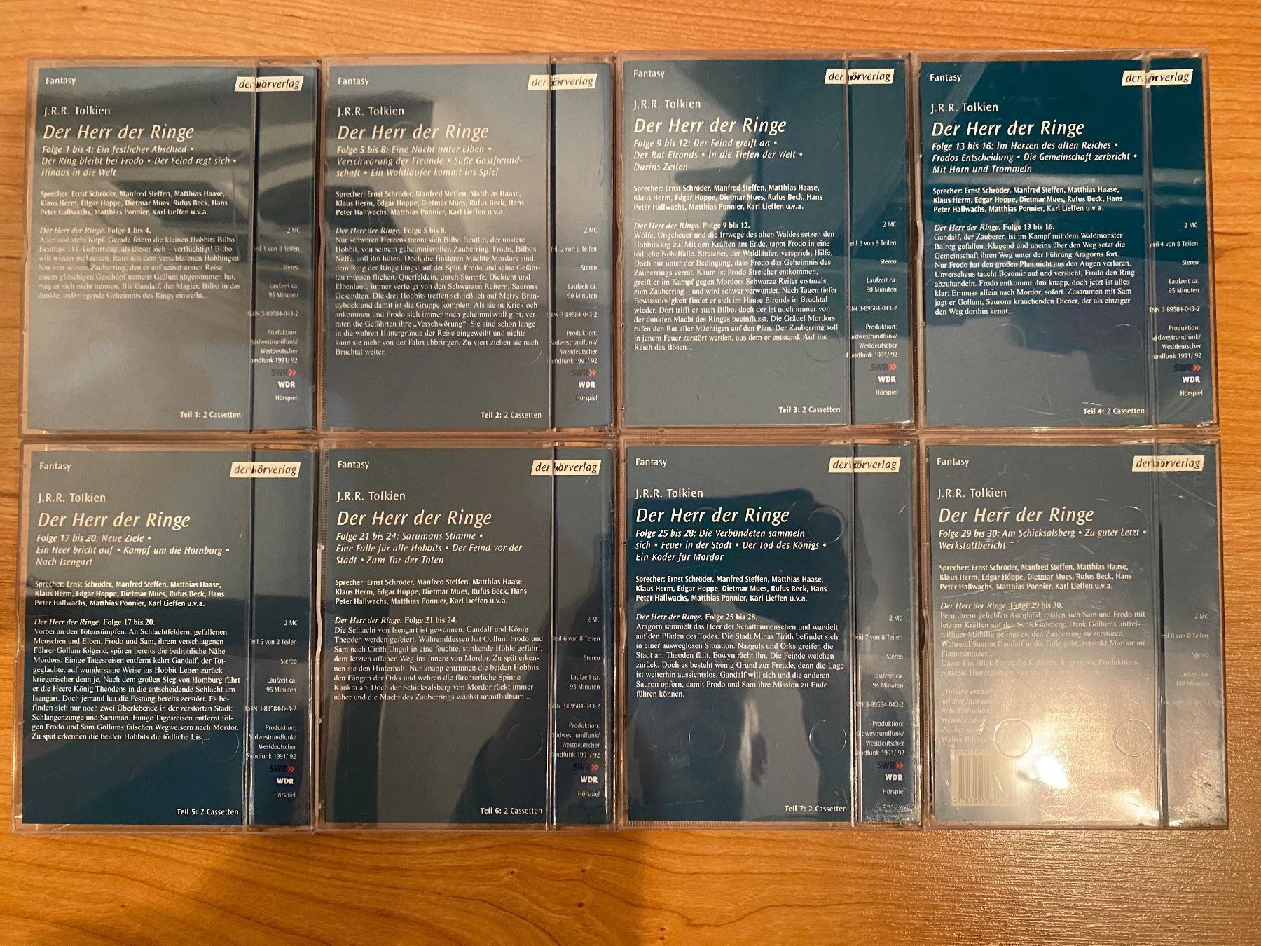 Musicassette: Kassetten-Set – Der Herr der Ringe – Usato da St.Gallen venduto da kingsamas 1